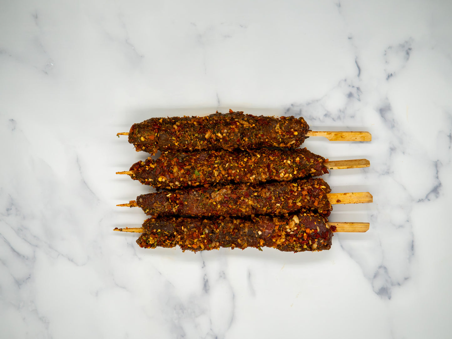 Lamb Souvlaki kebabs (Backstrap)