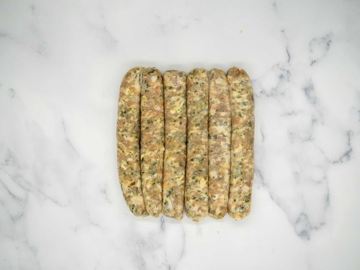Chicken Cheese & Chives sausages